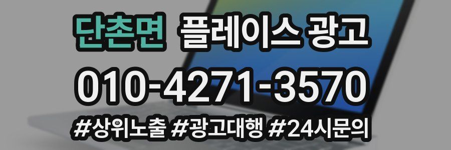단촌면 플레이스 광고