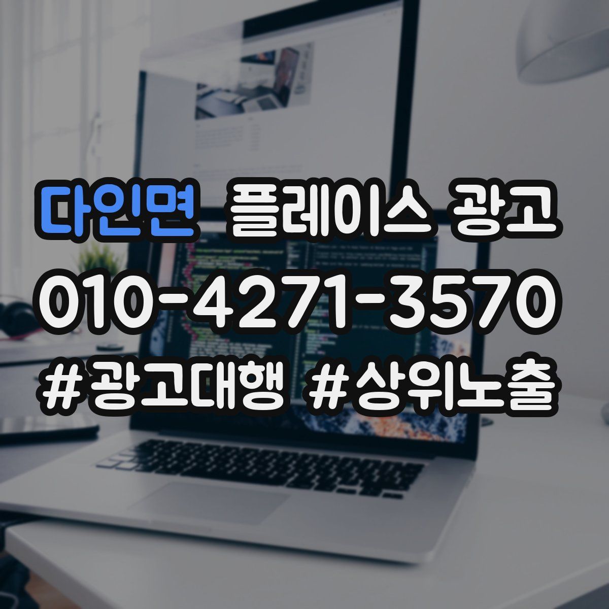 다인면 플레이스 광고