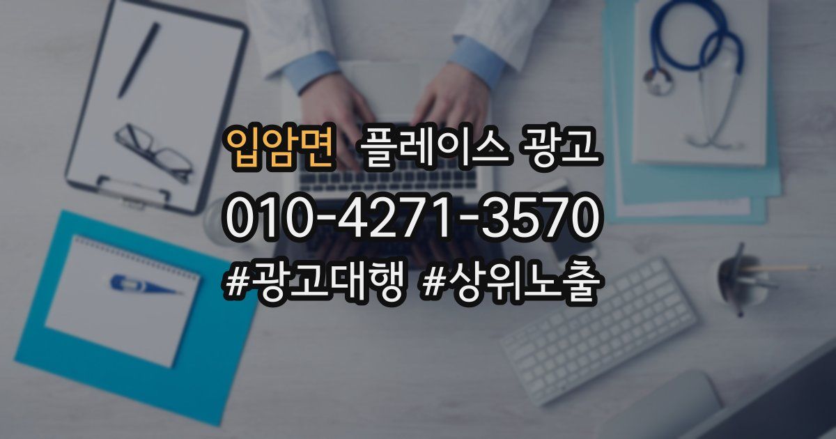 입암면 플레이스 광고