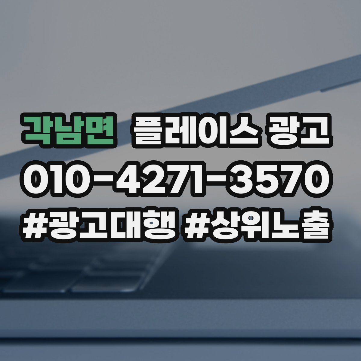 각남면 플레이스 광고