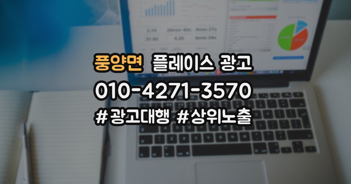 풍양면 플레이스 광고