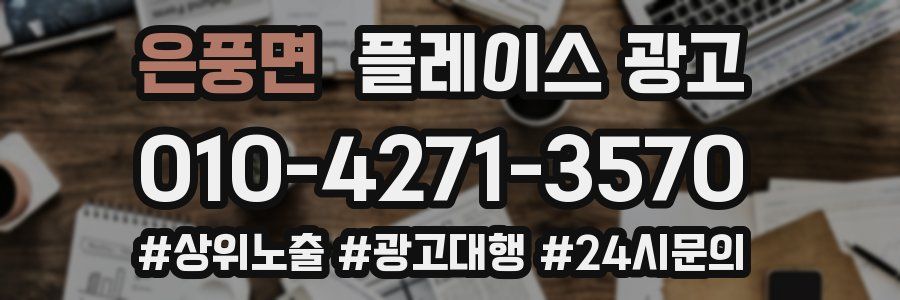 은풍면 플레이스 광고