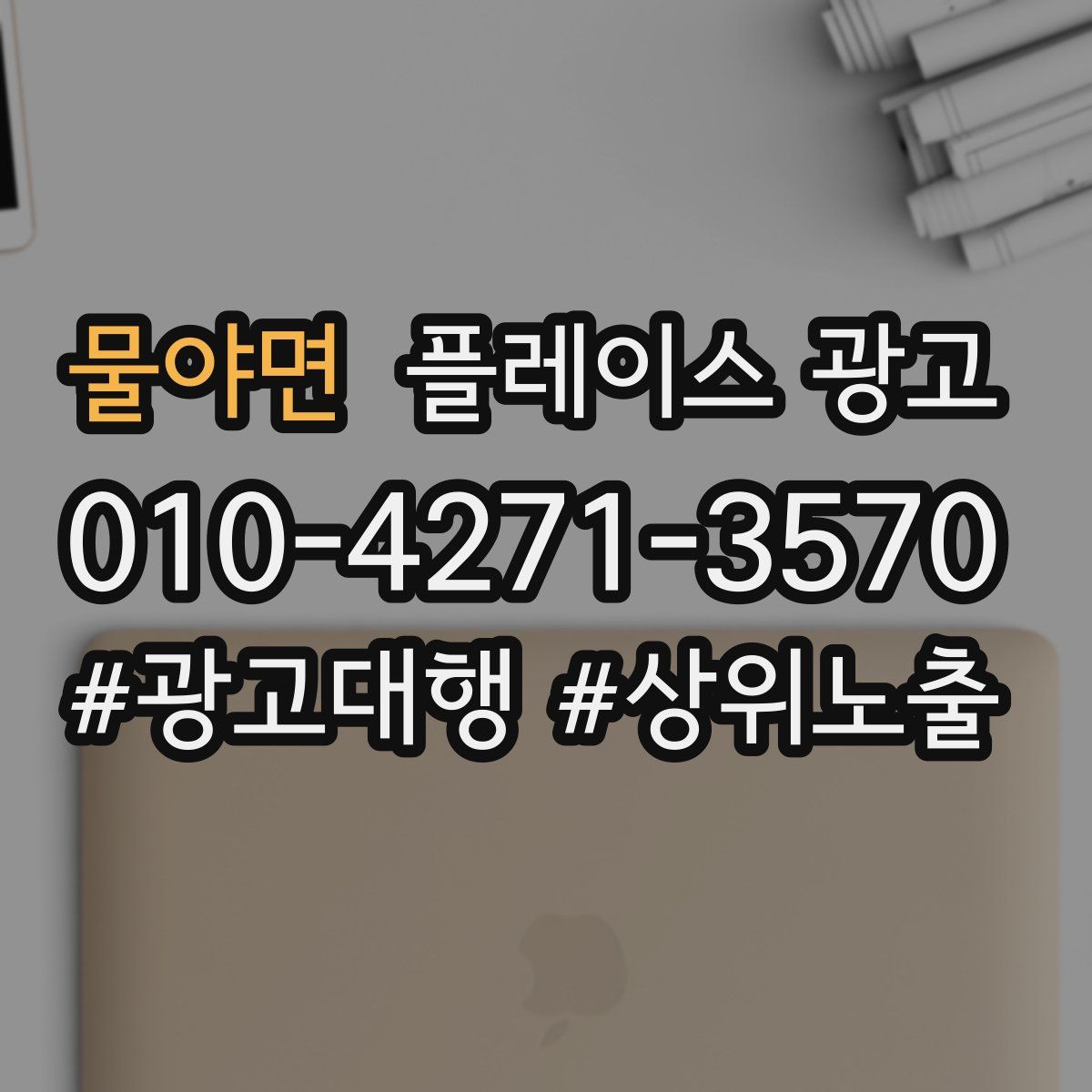 물야면 플레이스 광고