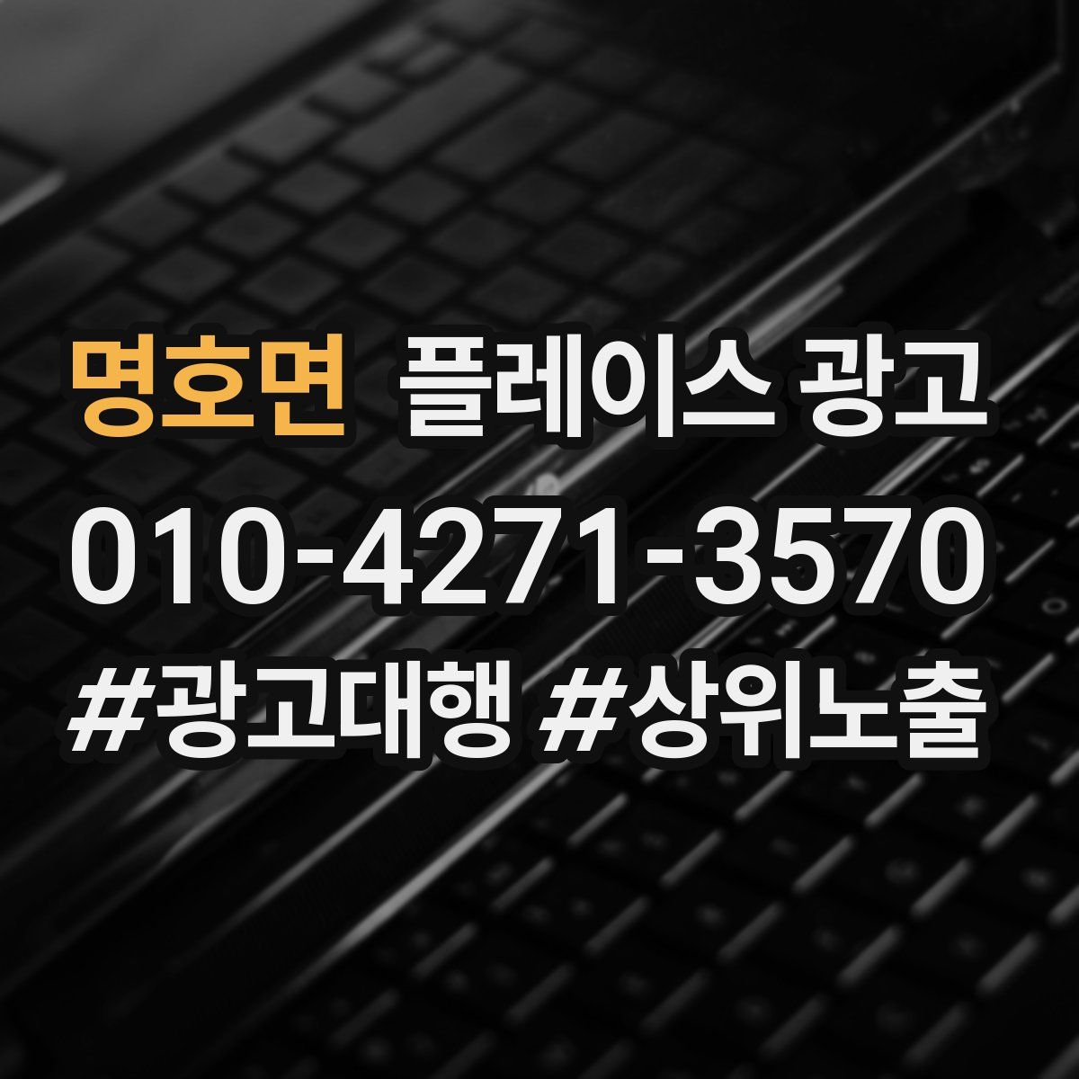 명호면 플레이스 광고