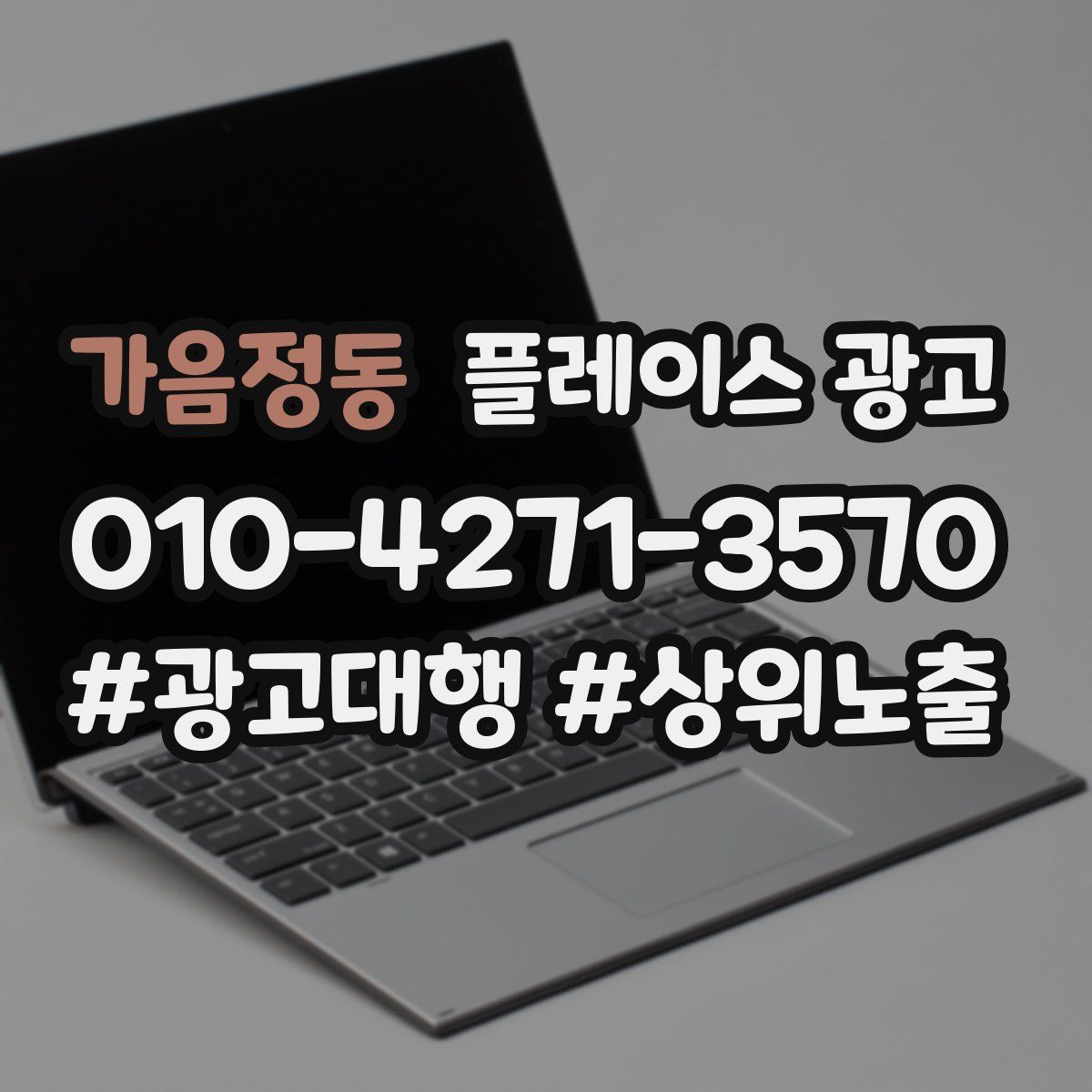 가음정동 플레이스 광고