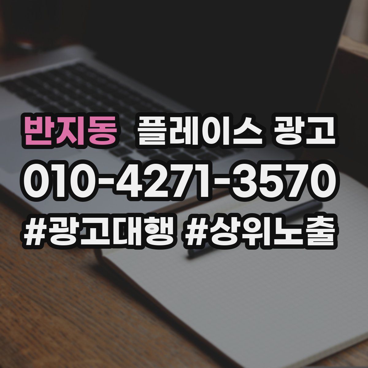 반지동 플레이스 광고