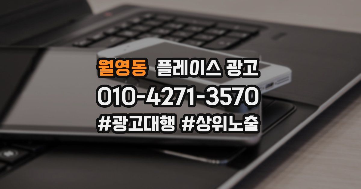 월영동 플레이스 광고