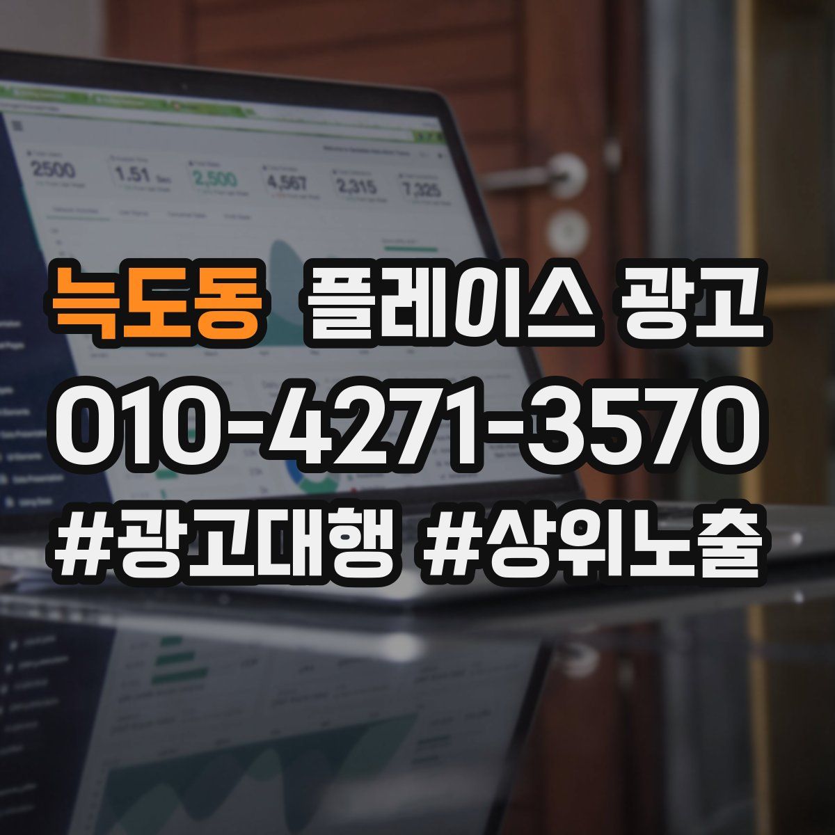 늑도동 플레이스 광고