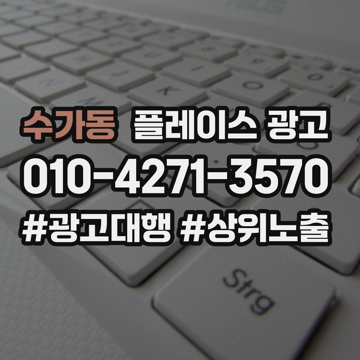 수가동 플레이스 광고