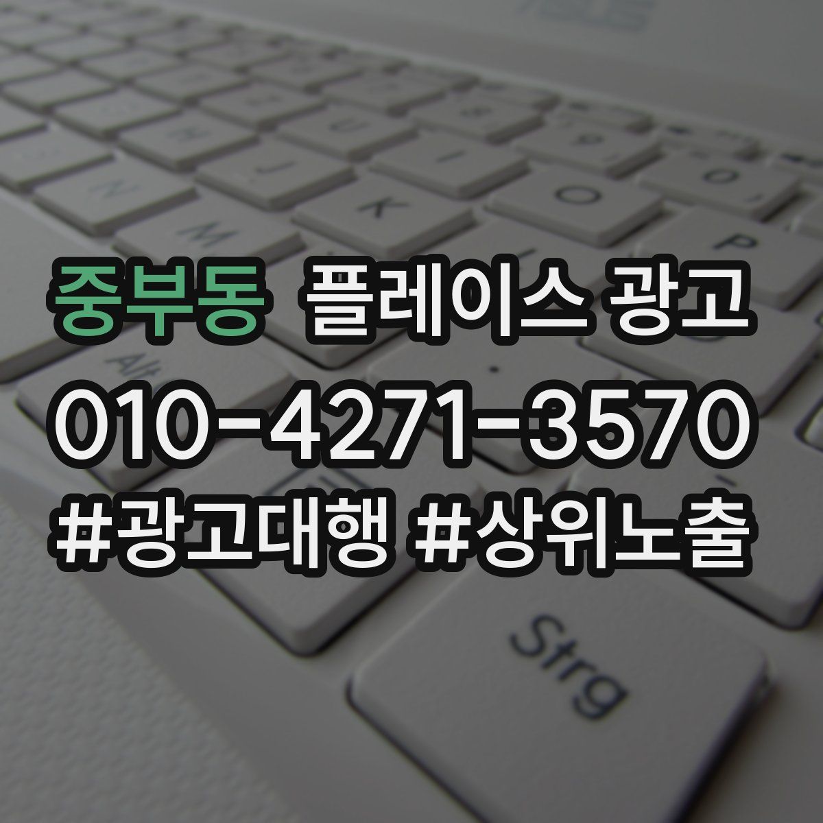 중부동 플레이스 광고