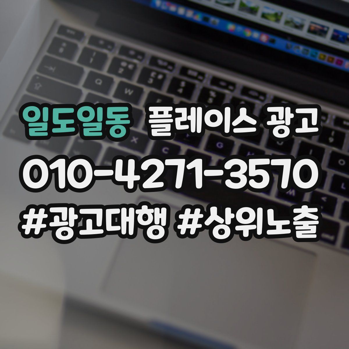일도일동 플레이스 광고