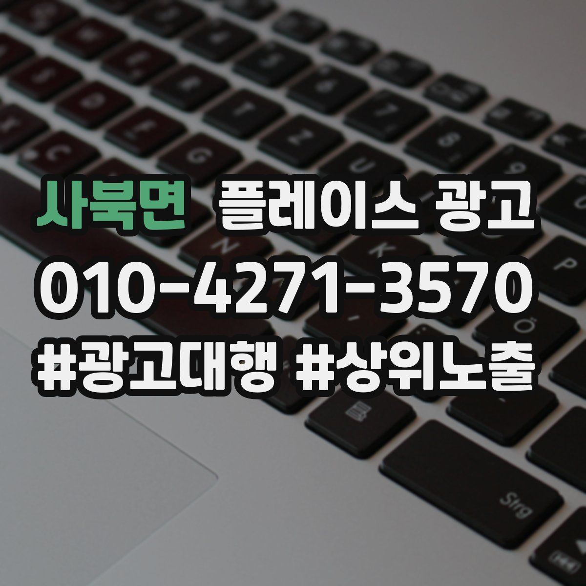 사북면 플레이스 광고