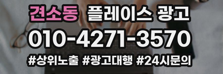 견소동 플레이스 광고