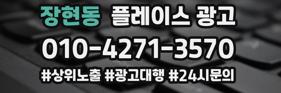 장현동 플레이스 광고