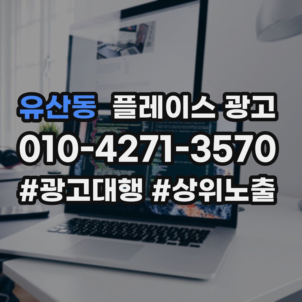 유산동 플레이스 광고