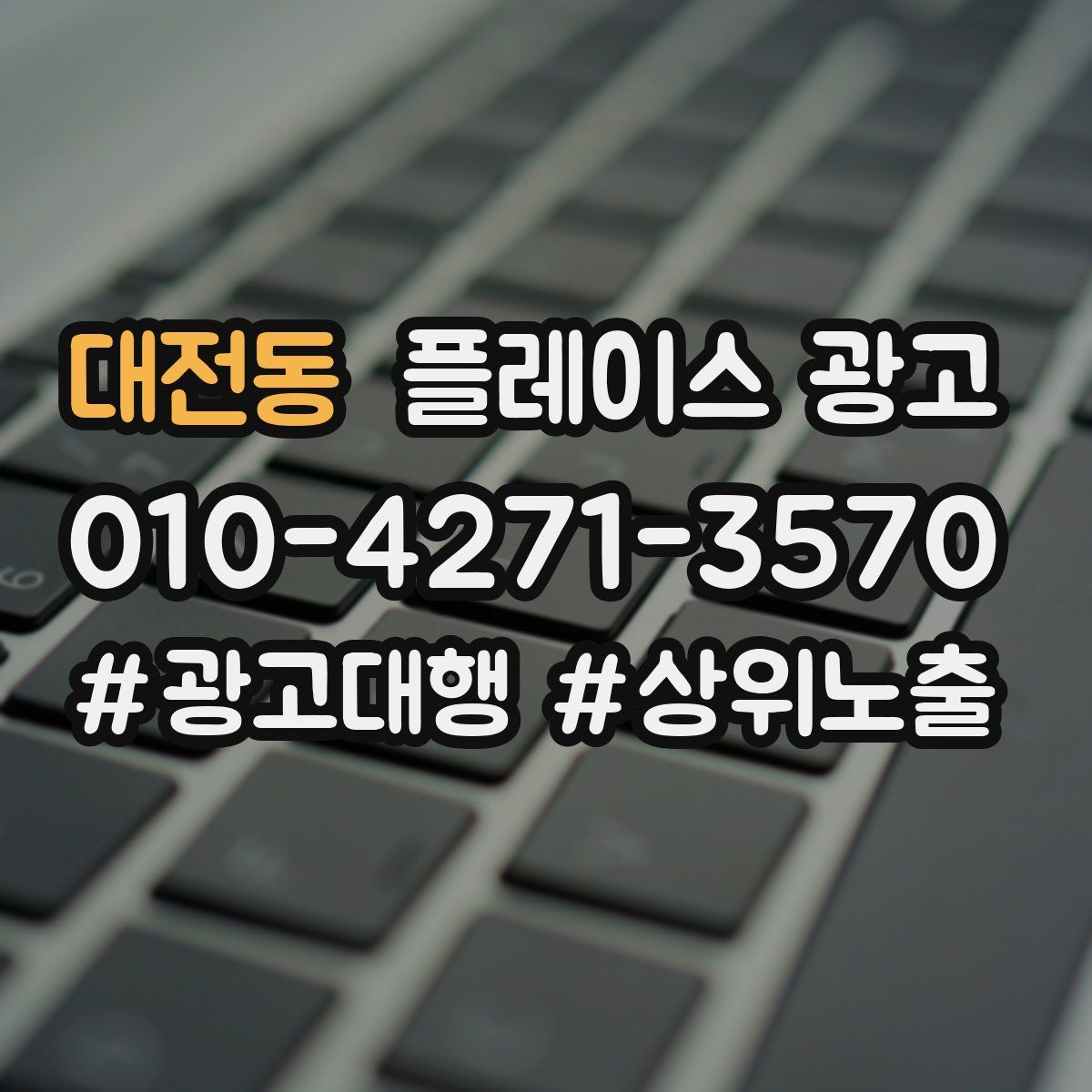 대전동 플레이스 광고