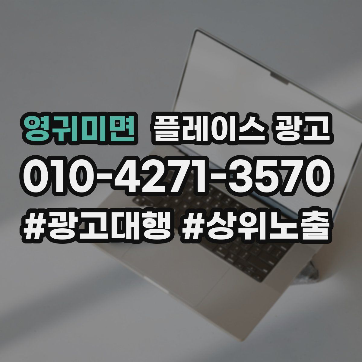 영귀미면 플레이스 광고
