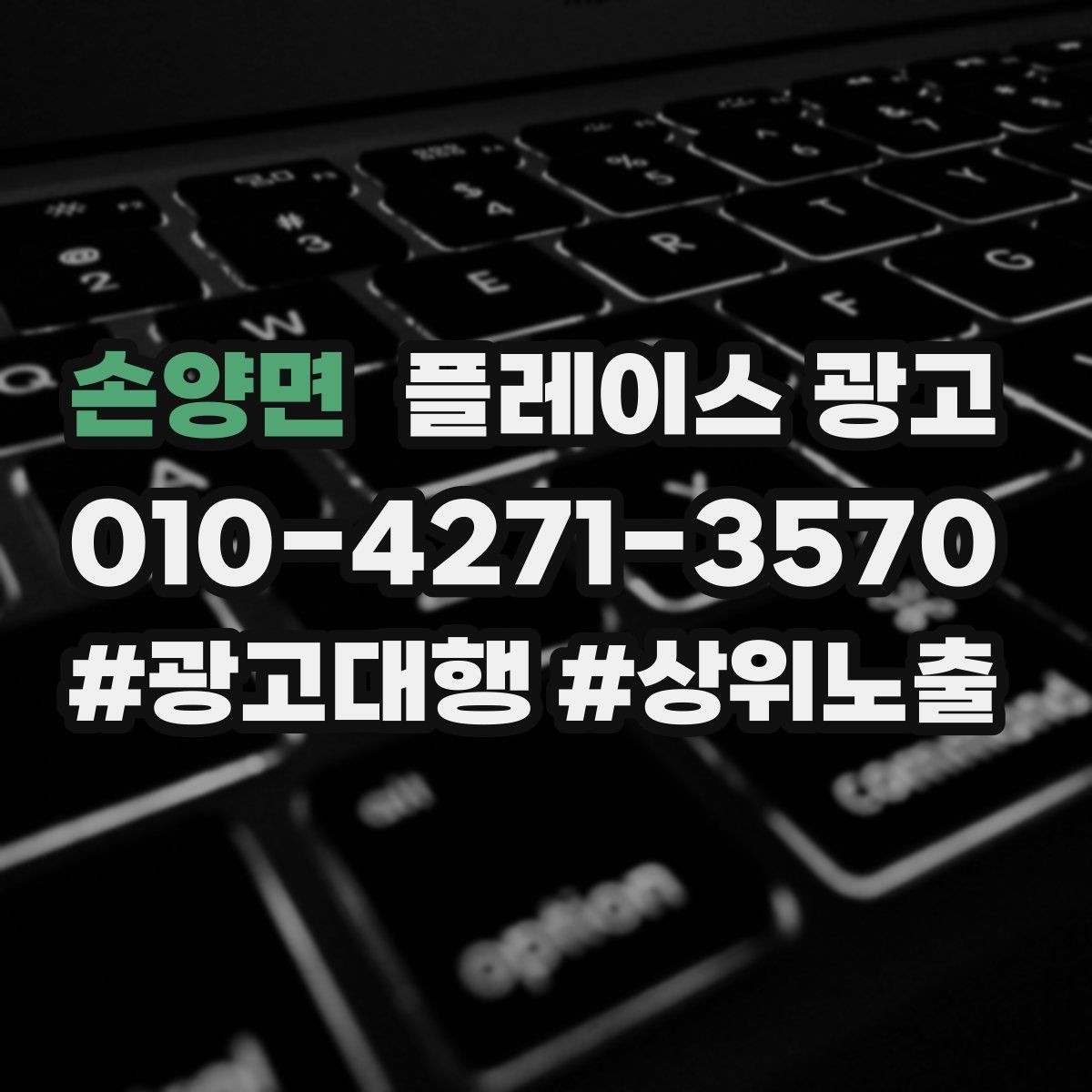 손양면 플레이스 광고 보고서에서 의미 없는 숫자 거르는 법