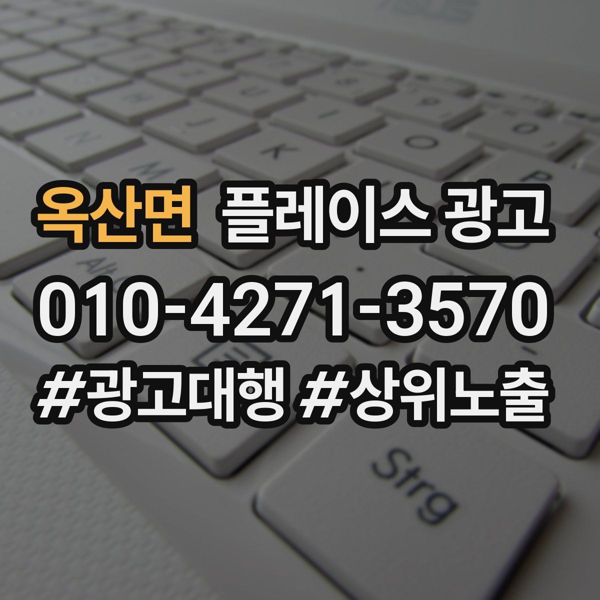 옥산면 플레이스 광고