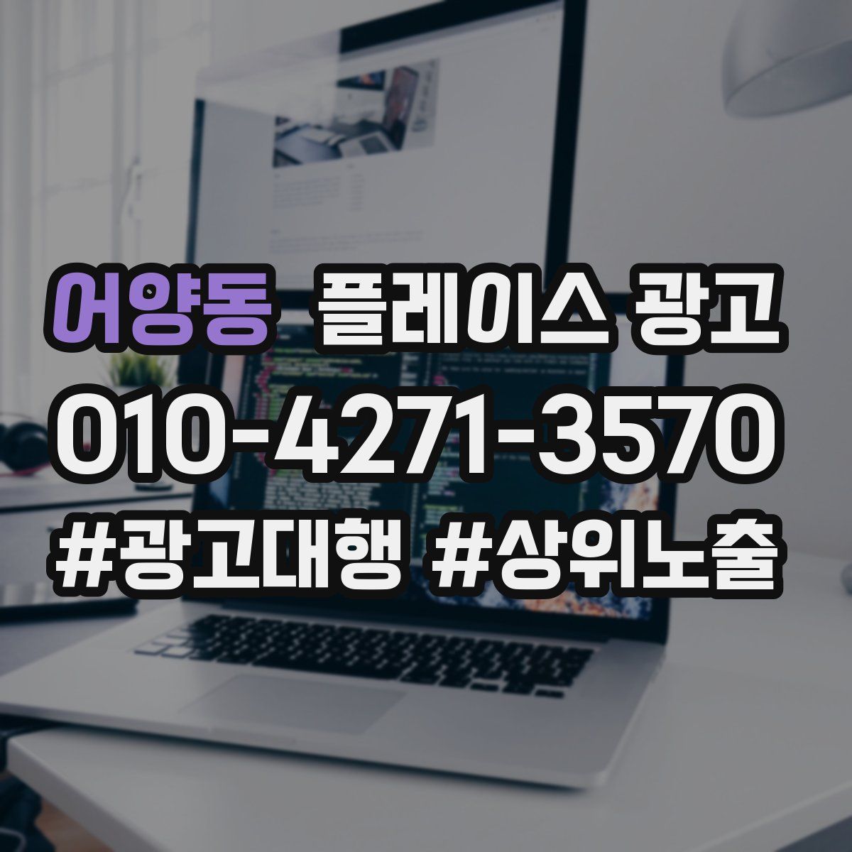 어양동 플레이스 광고
