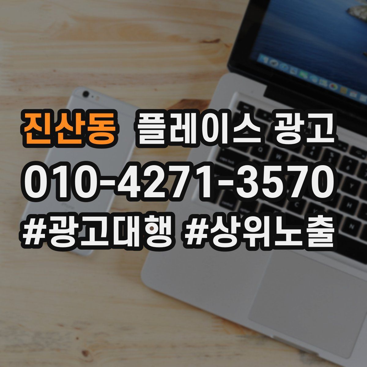 진산동 플레이스 광고