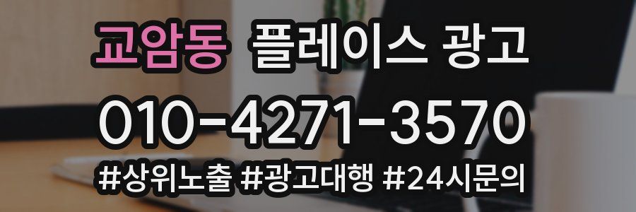 교암동 플레이스 광고