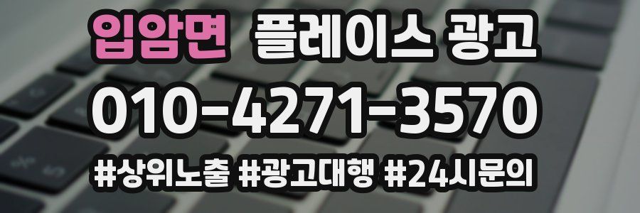 입암면 플레이스 광고