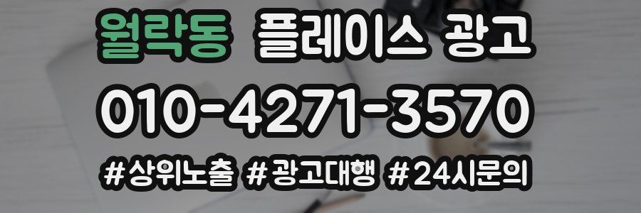 월락동 플레이스 광고