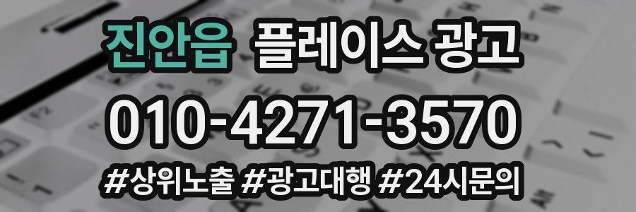 진안읍 플레이스 광고