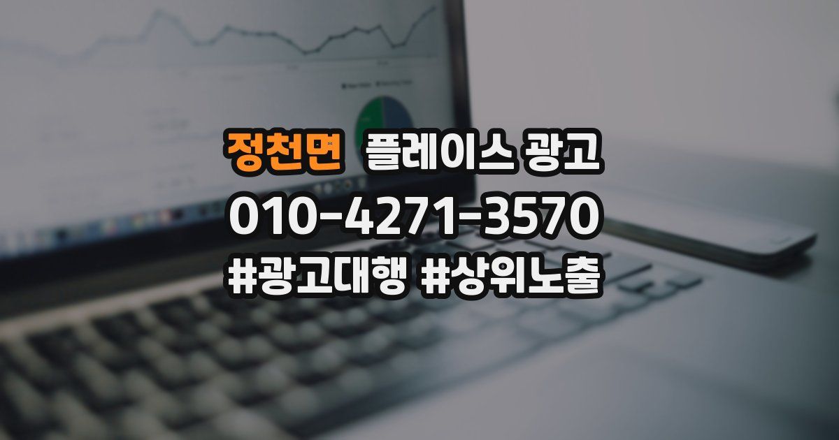 정천면 플레이스 광고