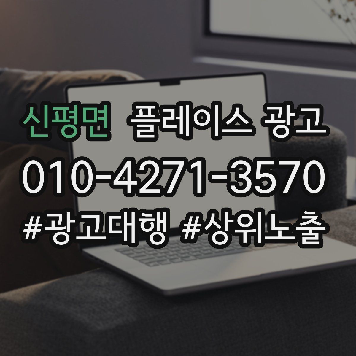 신평면 플레이스 광고