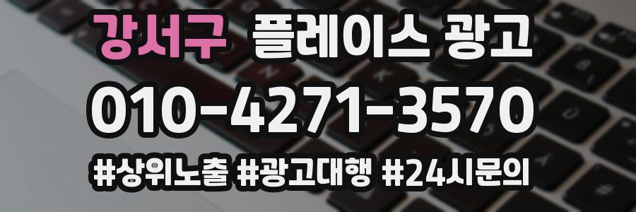 강서구 플레이스 광고