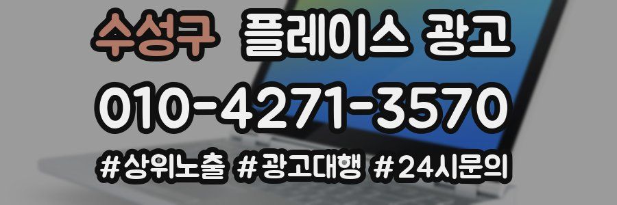 수성구 플레이스 광고