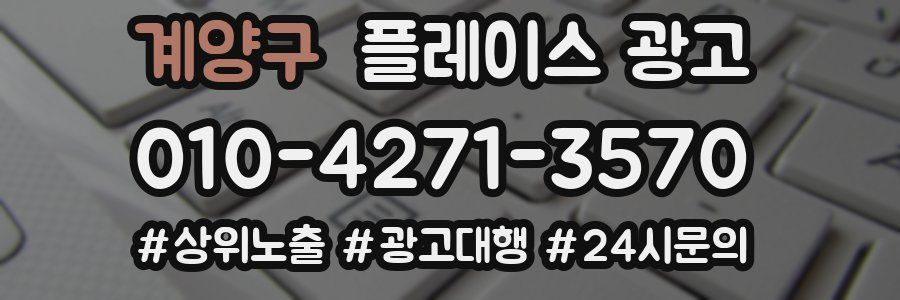 계양구 플레이스 광고