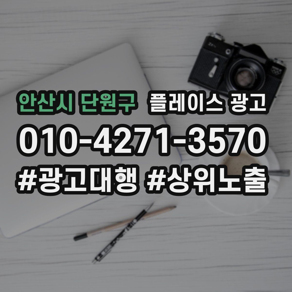 안산시 단원구 플레이스 광고