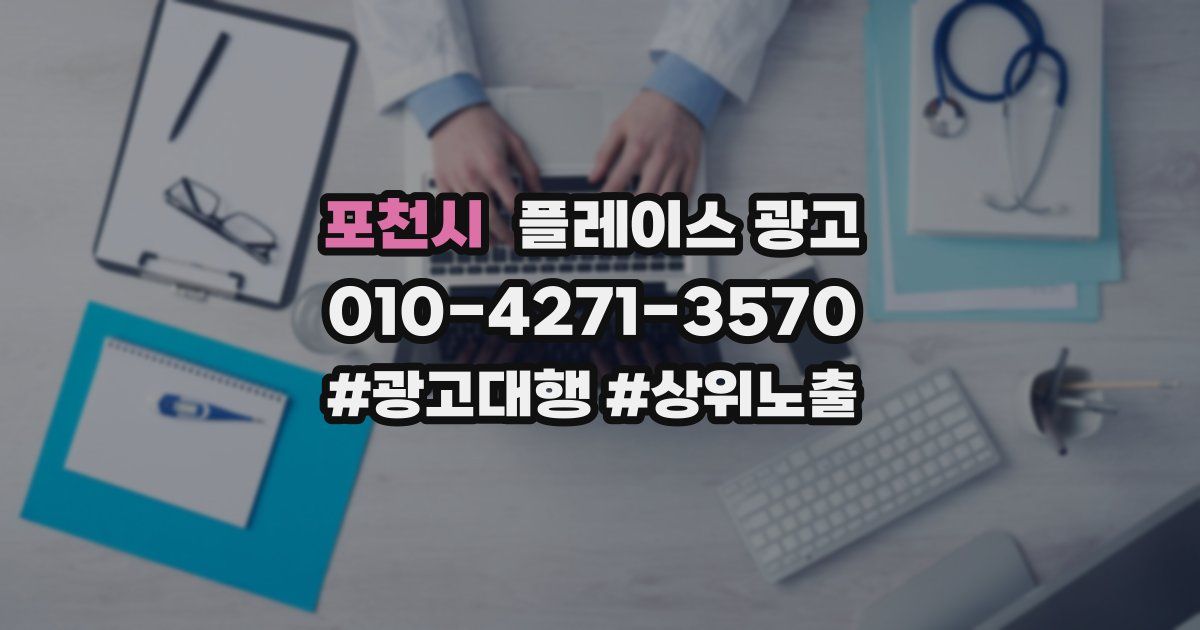 포천시 플레이스 광고