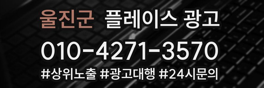 울진군 플레이스 광고