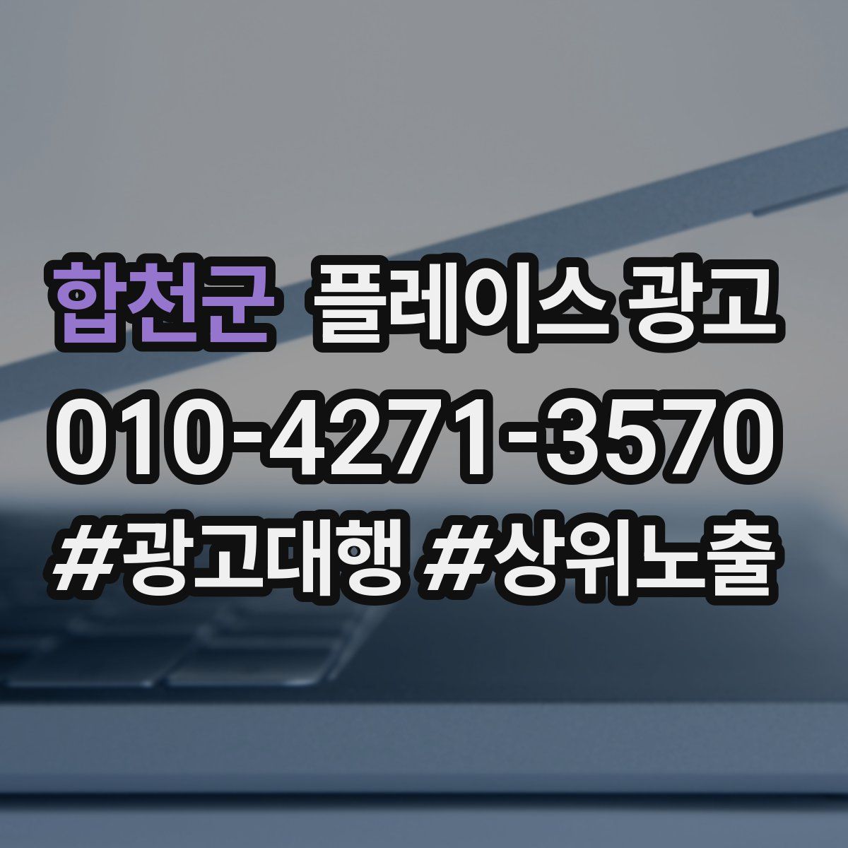 합천군 플레이스 광고