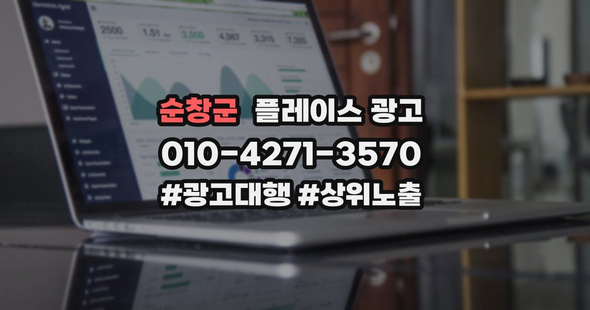 순창군 플레이스 광고
