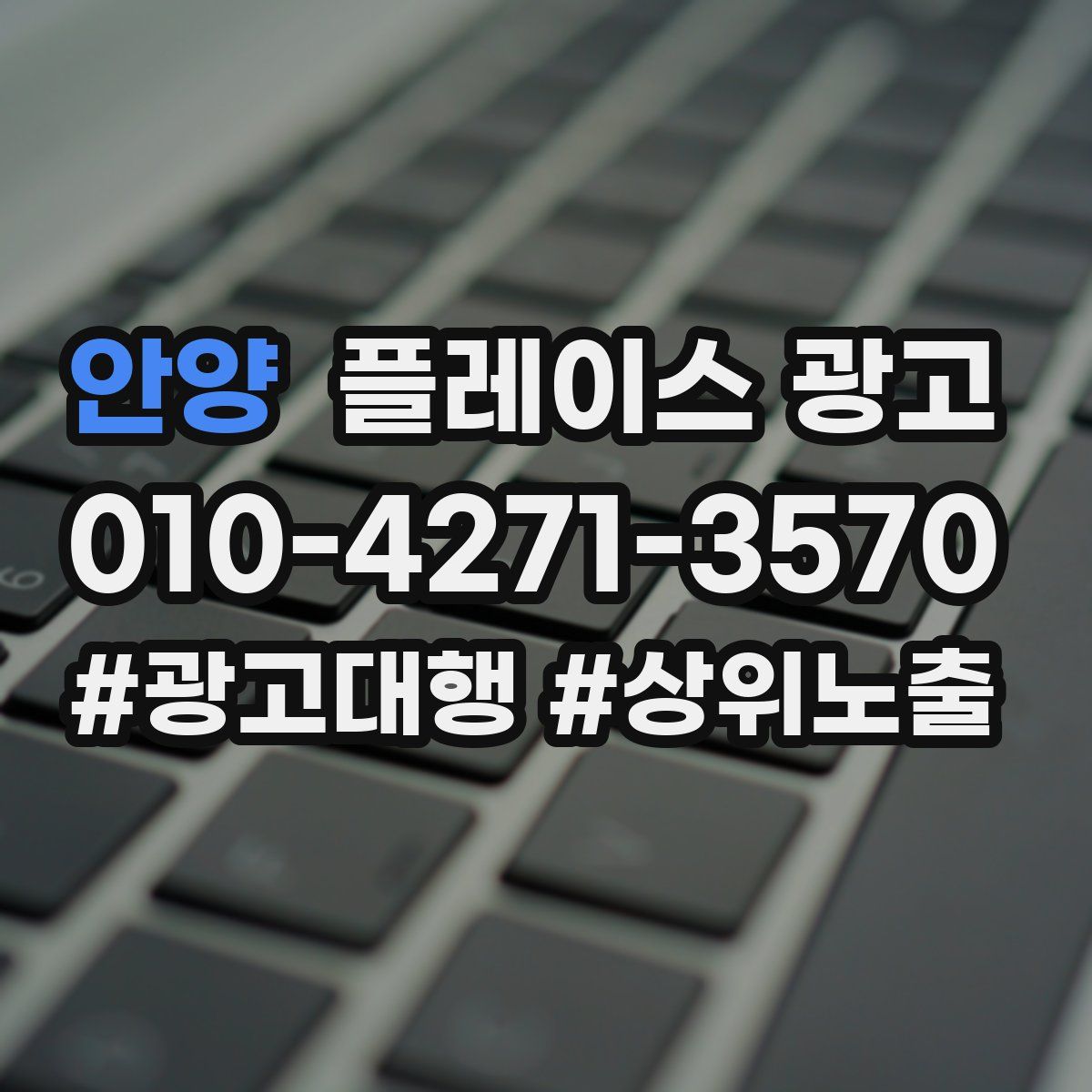 안양 플레이스 광고