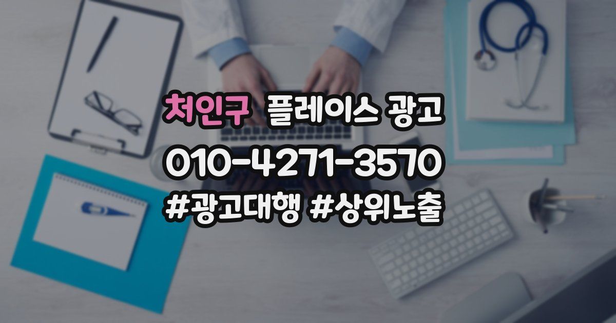 처인구 플레이스 광고