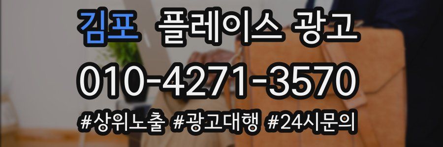 김포 플레이스 광고
