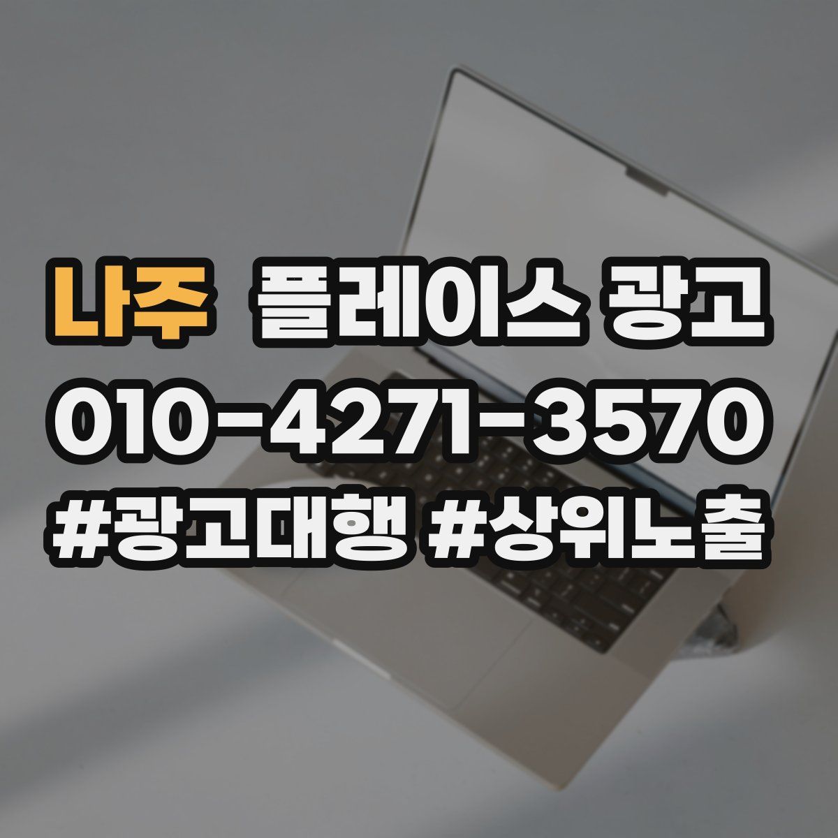 나주 플레이스 광고