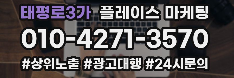 태평로3가 플레이스 마케팅