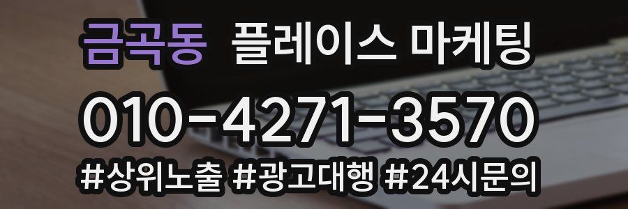금곡동 플레이스 마케팅