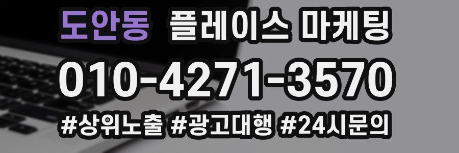 도안동 플레이스 마케팅