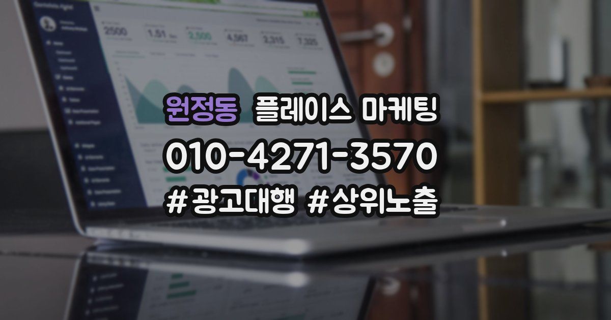 원정동 플레이스 마케팅
