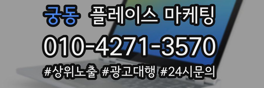 궁동 플레이스 마케팅