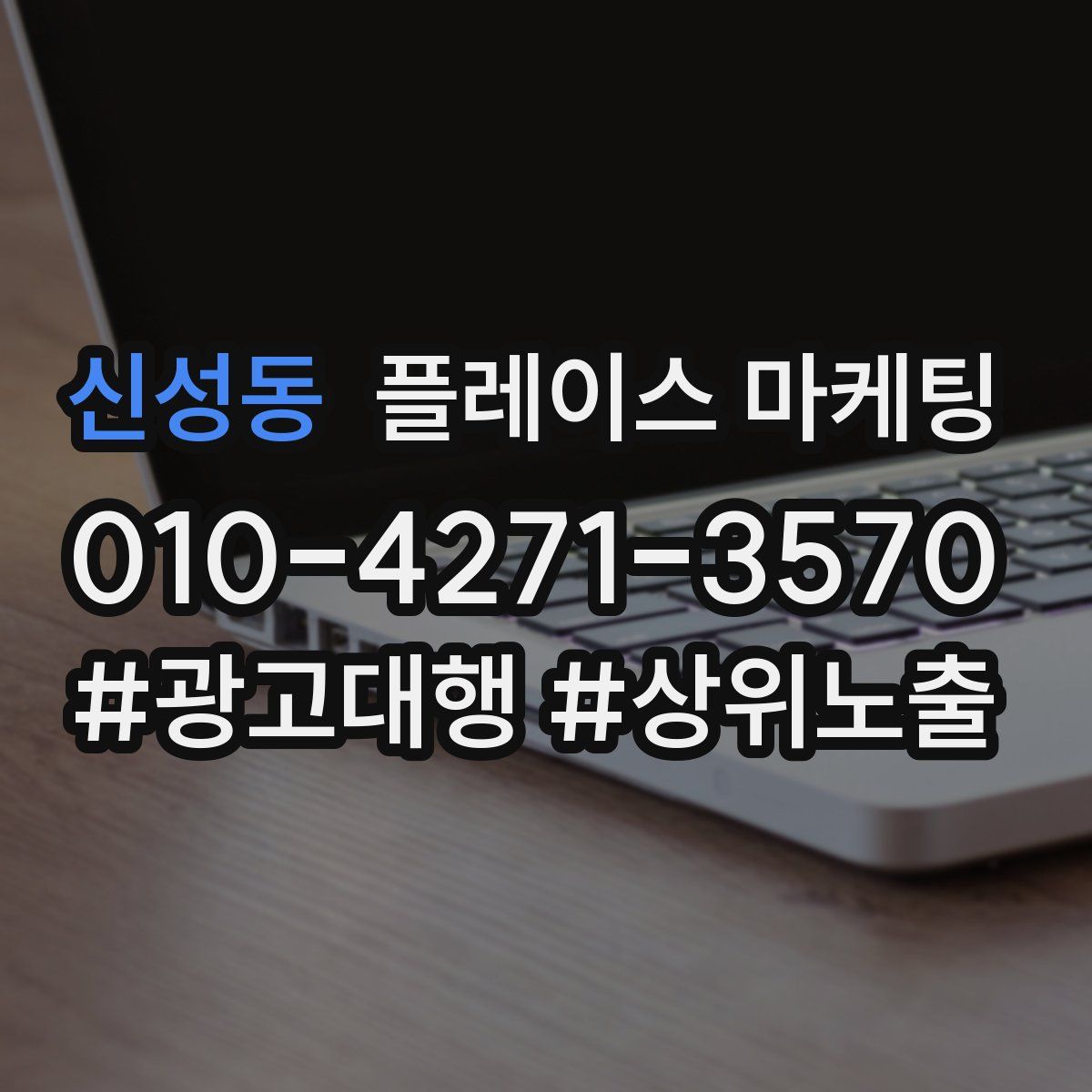 신성동 플레이스 마케팅