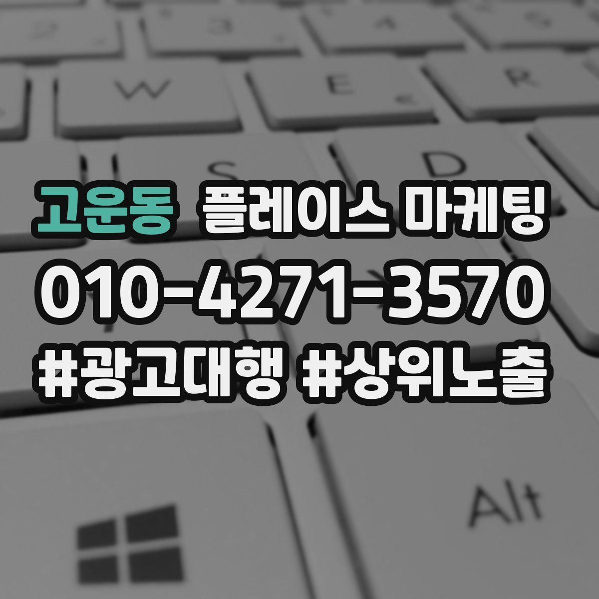 고운동 플레이스 마케팅
